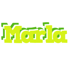 Marla citrus logo