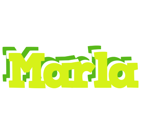 Marla citrus logo