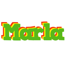 Marla crocodile logo