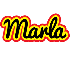 Marla flaming logo