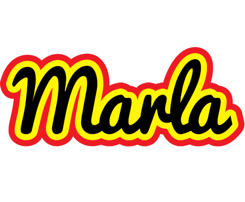 Marla flaming logo