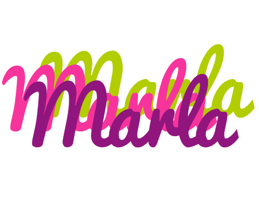 Marla flowers logo