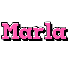 Marla girlish logo