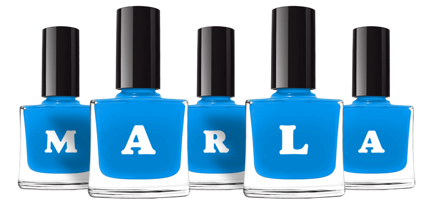 Marla glossy logo