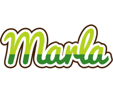 Marla golfing logo