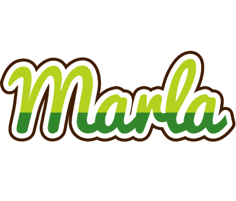 Marla golfing logo