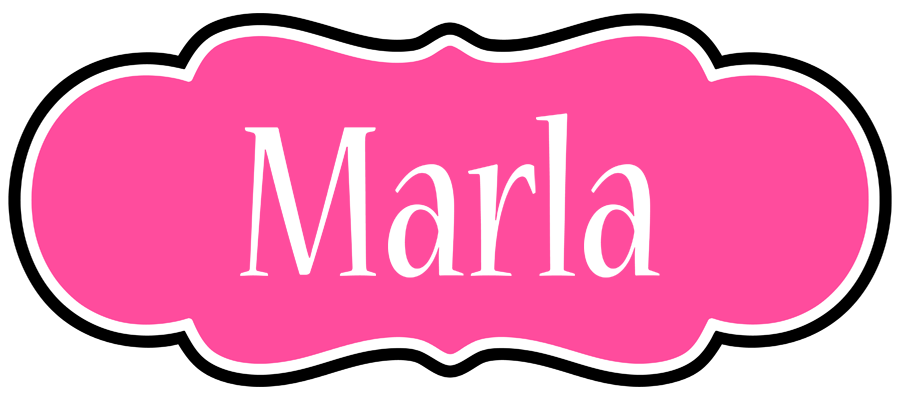 Marla invitation logo