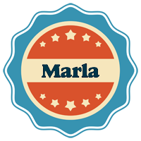 Marla labels logo