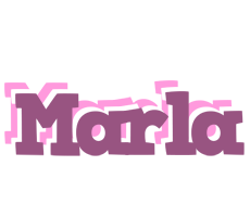 Marla relaxing logo