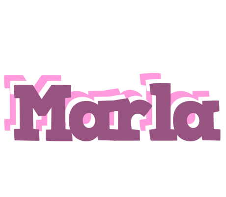 Marla relaxing logo