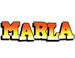 Marla sunset logo