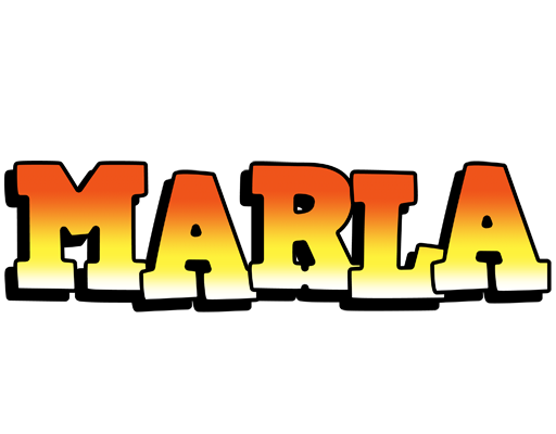 Marla sunset logo