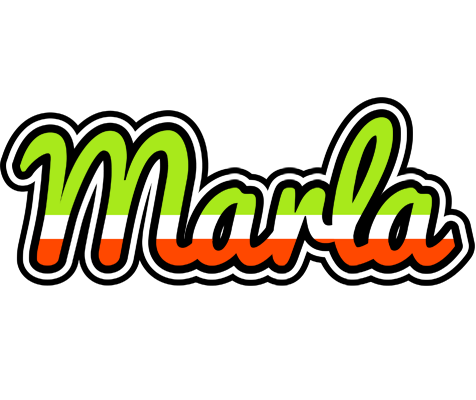 Marla superfun logo