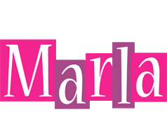 Marla whine logo