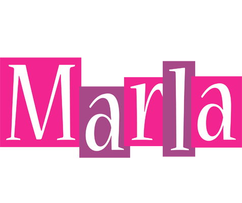 Marla whine logo