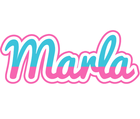 Marla woman logo