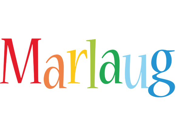Marlaug birthday logo