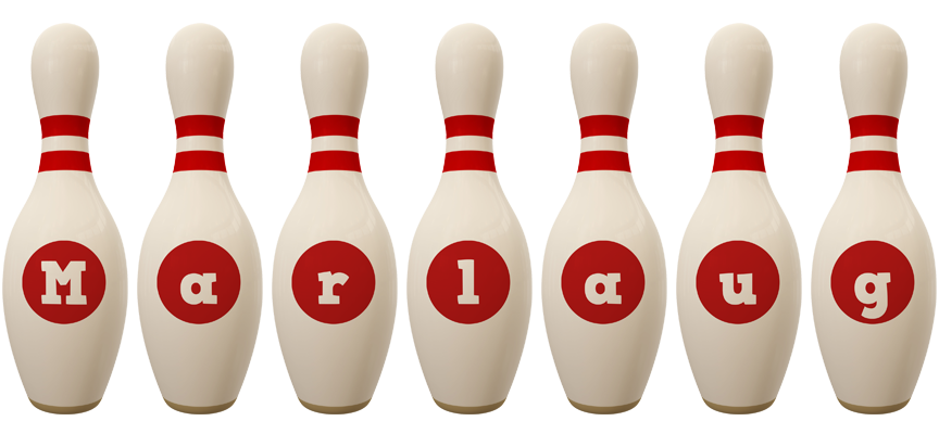Marlaug bowling-pin logo