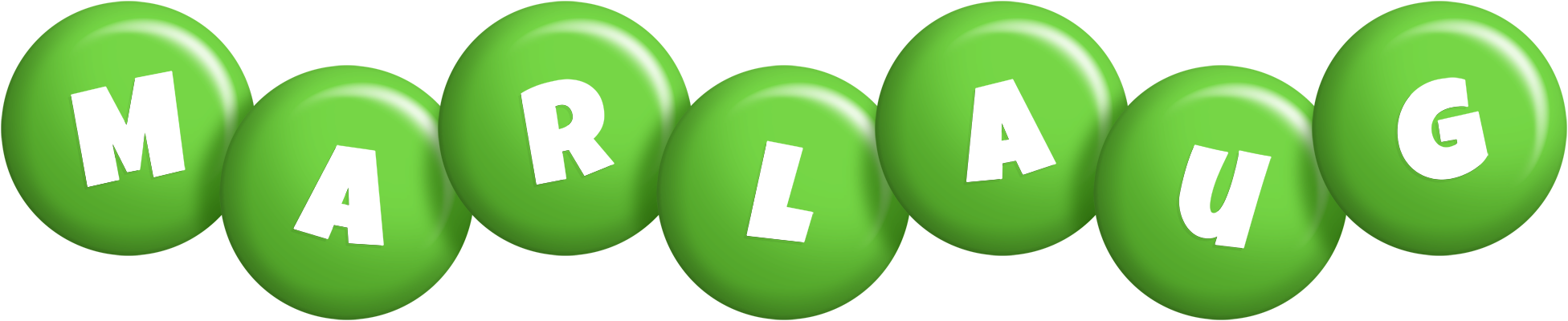 Marlaug candy-green logo