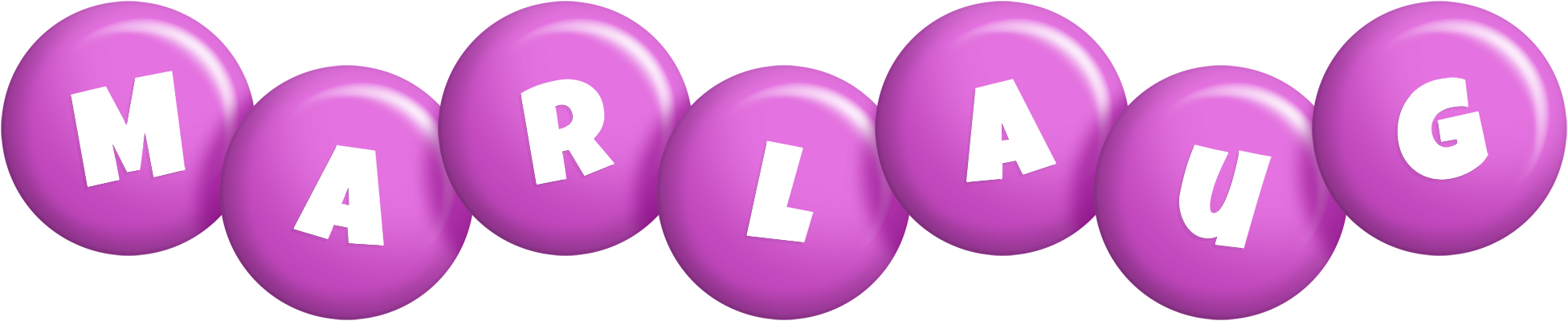 Marlaug candy-purple logo