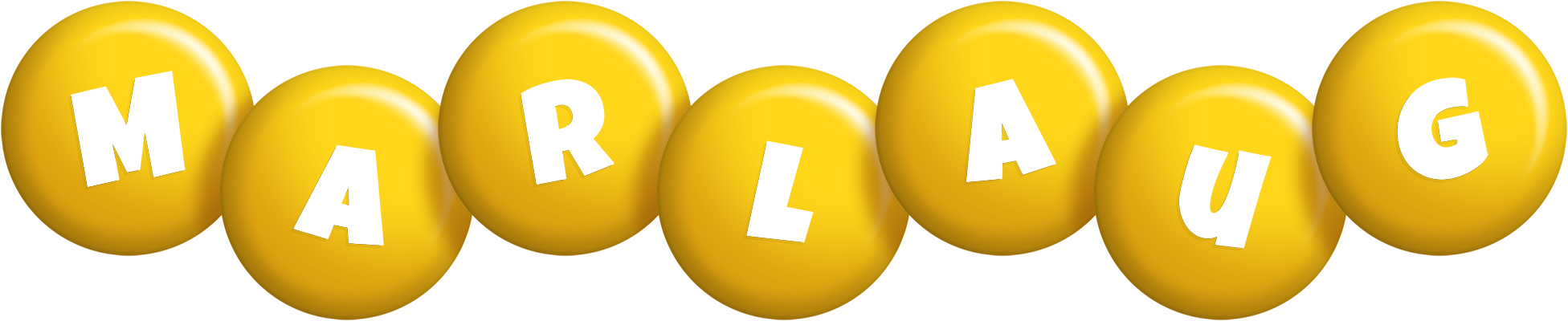 Marlaug candy-yellow logo
