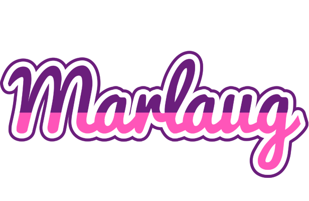 Marlaug cheerful logo