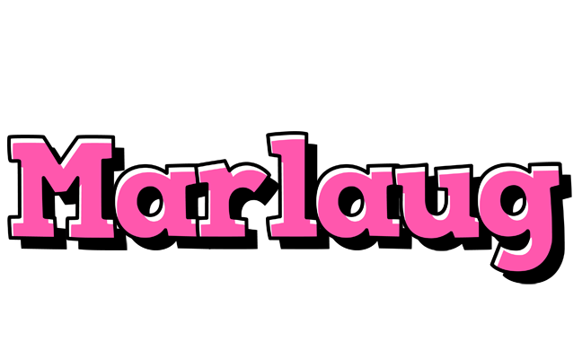 Marlaug girlish logo