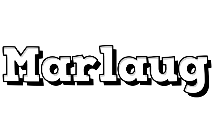 Marlaug snowing logo