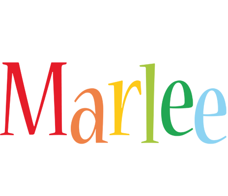 Marlee birthday logo