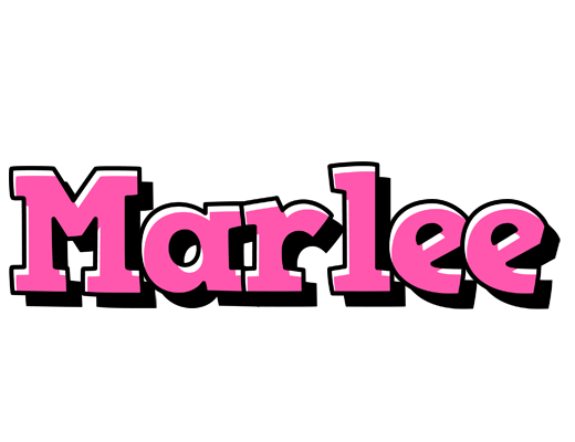 Marlee girlish logo