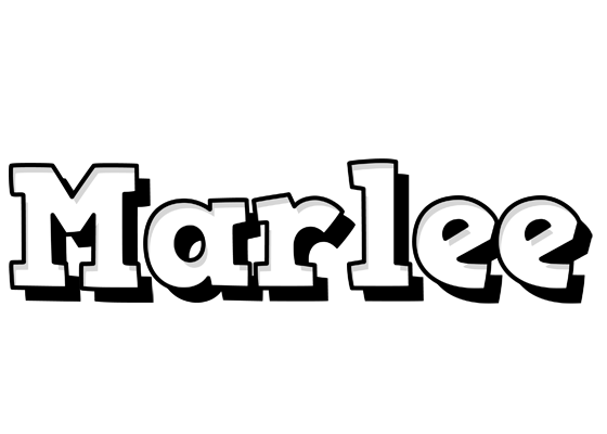 Marlee snowing logo