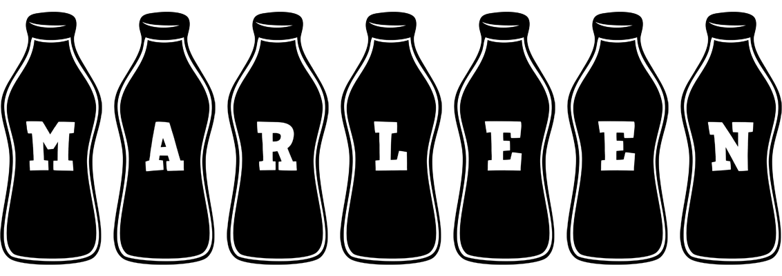 Marleen bottle logo