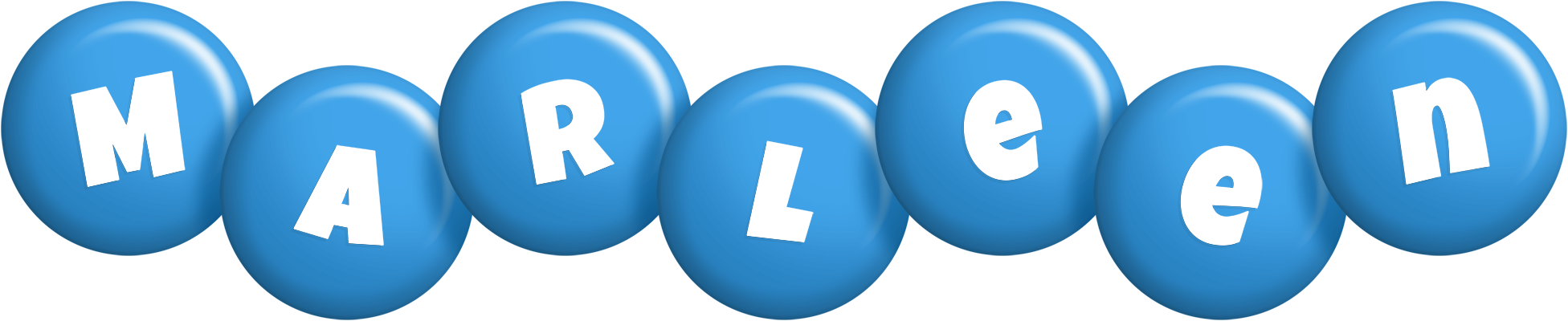 Marleen candy-blue logo