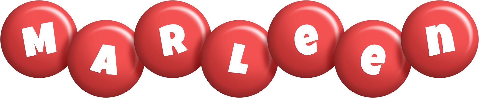 Marleen candy-red logo