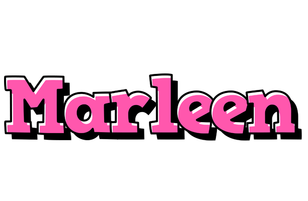 Marleen girlish logo