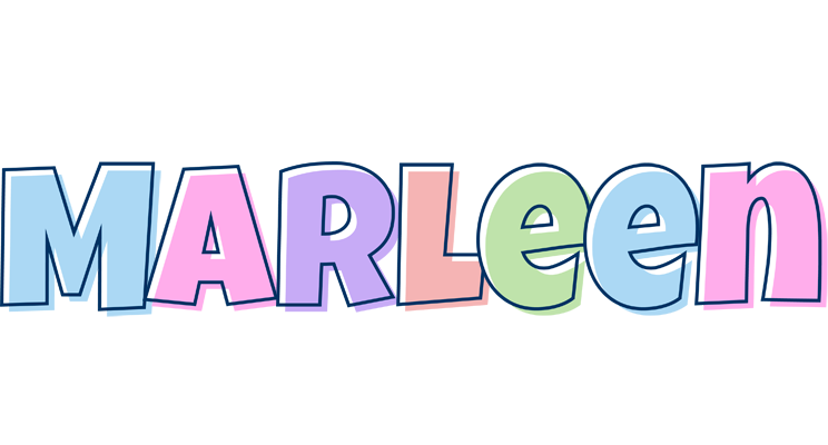 Marleen pastel logo
