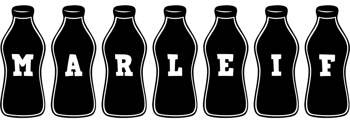 Marleif bottle logo