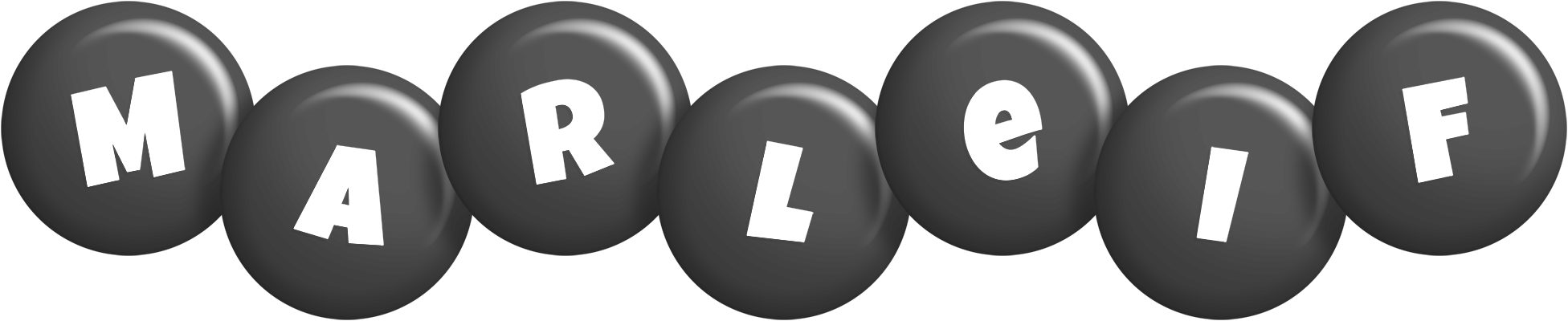 Marleif candy-black logo