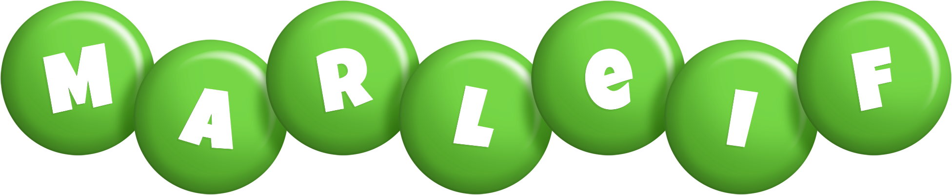 Marleif candy-green logo