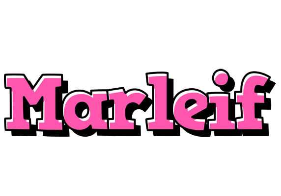 Marleif girlish logo