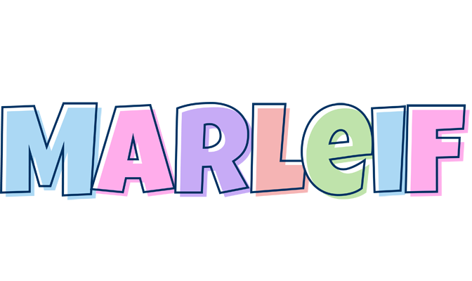 Marleif pastel logo
