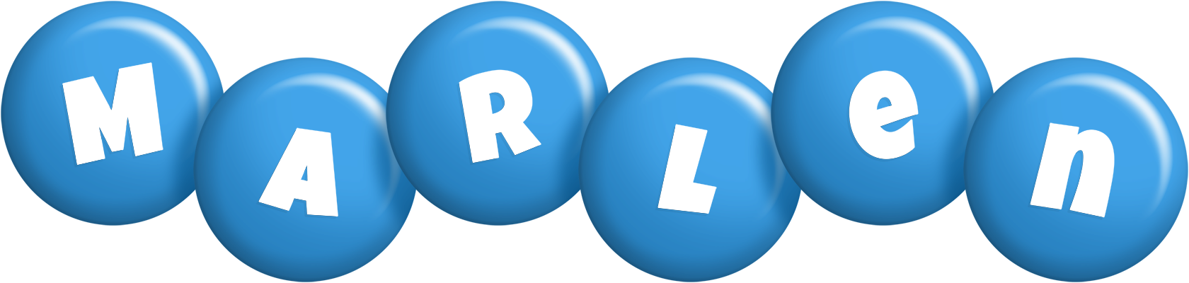 Marlen candy-blue logo