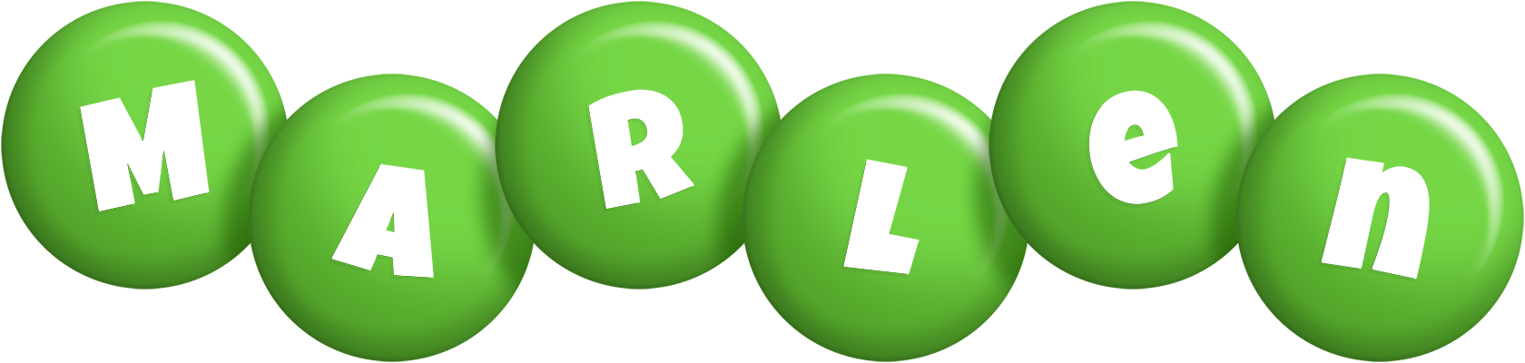 Marlen candy-green logo