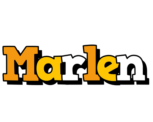 Marlen cartoon logo