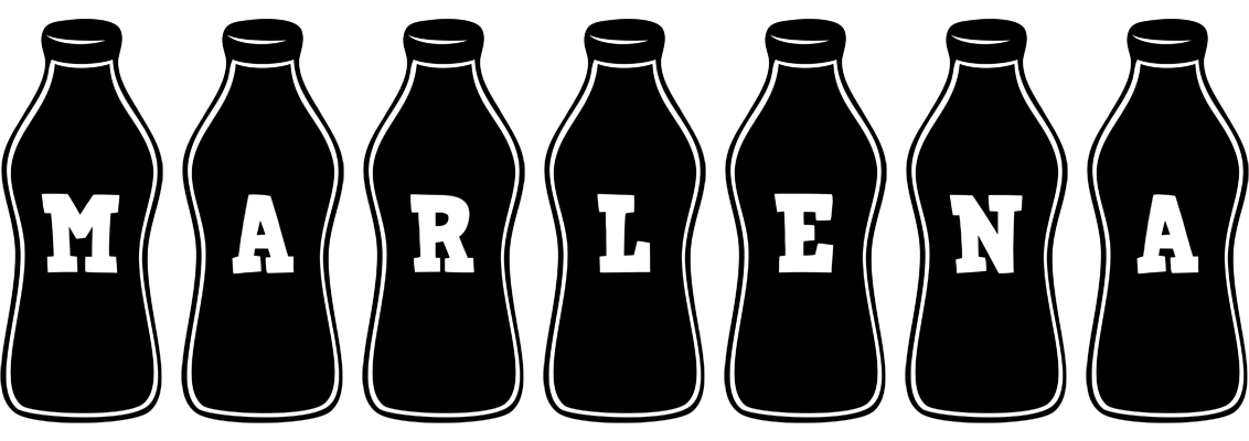 Marlena bottle logo
