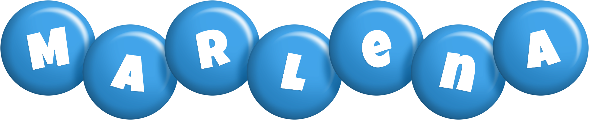 Marlena candy-blue logo