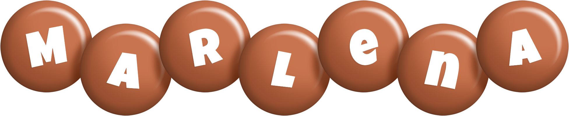 Marlena candy-brown logo