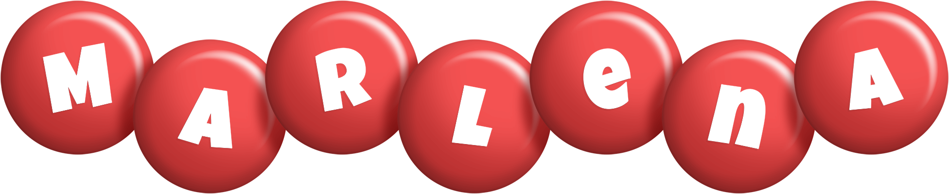 Marlena candy-red logo
