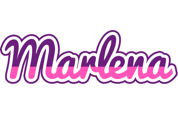 Marlena cheerful logo