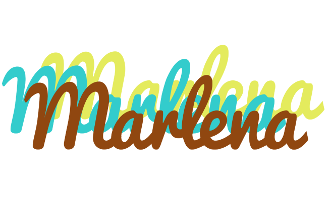 Marlena cupcake logo